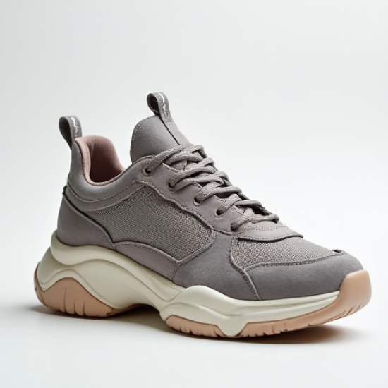 Women's Suede Chunky Sneaker