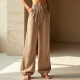 Women's Gathered Ankle Pants
