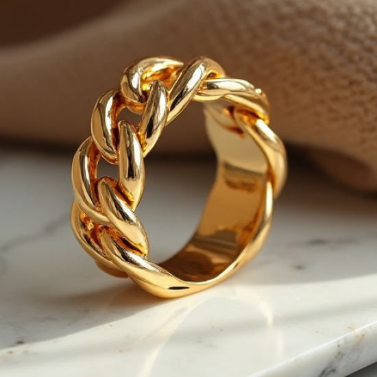 Women's Chunky Chain Cuff Bracelet