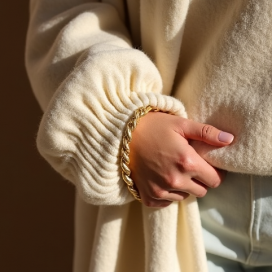 Women's Textured Chain Bracelet