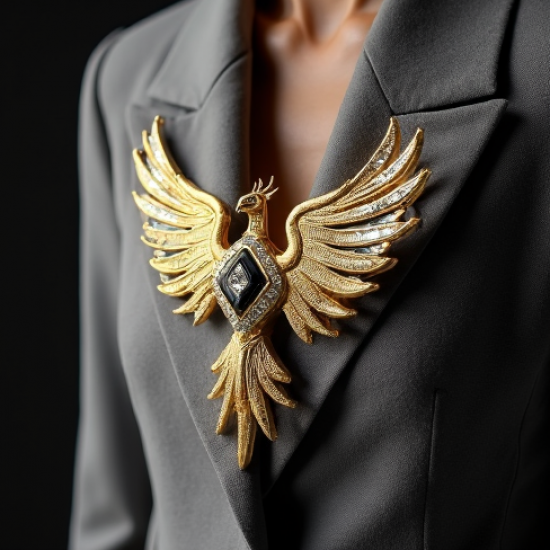 Women's Oversized Statement Brooch