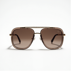 Women's Embellished Shield Shades