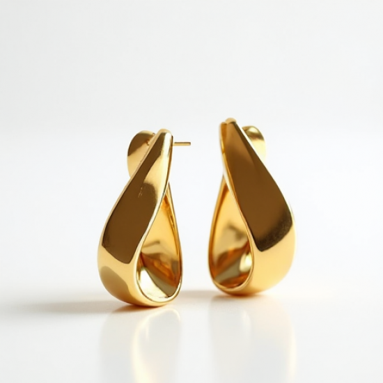 Women's Metallic Drop Earrings