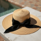 Women's Bow Wide Brim Hat