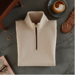 Women's Elevated Quarter-Zip Pullover