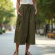 Women's Earth Tone Cargo Skirt