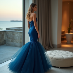 Women's Mermaid Ruffle Skirt