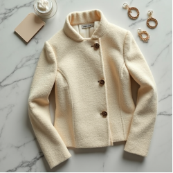 Women's Short Textured Jacket