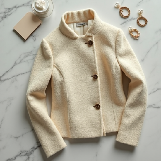 Women's Short Textured Jacket