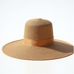 Women's Textured Wide Brim Hat