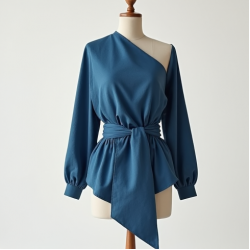 Women's One-Shoulder Tie Top