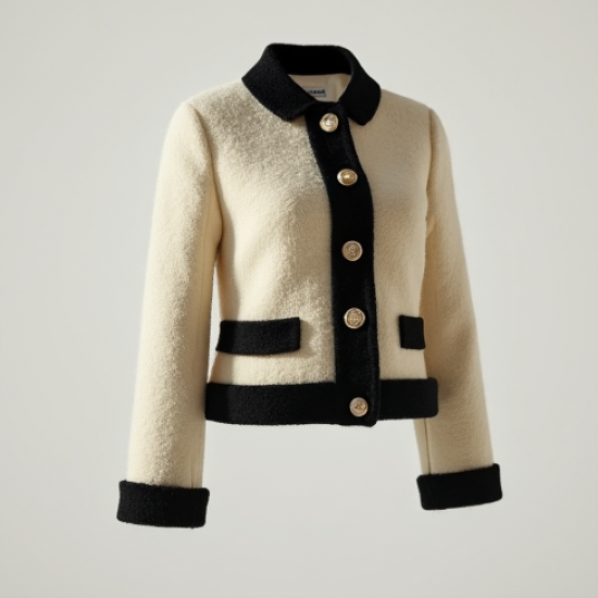 Women's Mini Boucle Cardigan Coat
