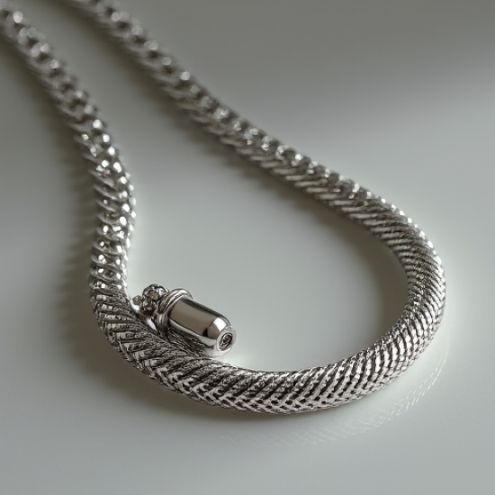 Women's Simple Silver Chain Necklace