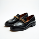 Women's Gold Chain Penny Loafer