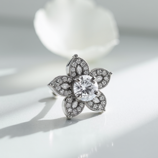 Flower Stud Earrings