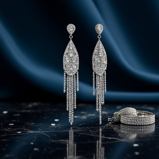 Women's Exaggerated Shoulder Duster