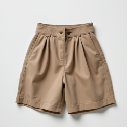 Women's Pleated Front Shorts
