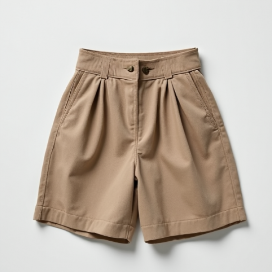 Women's Pleated Front Shorts