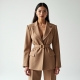 Women's Belted Structured Jacket