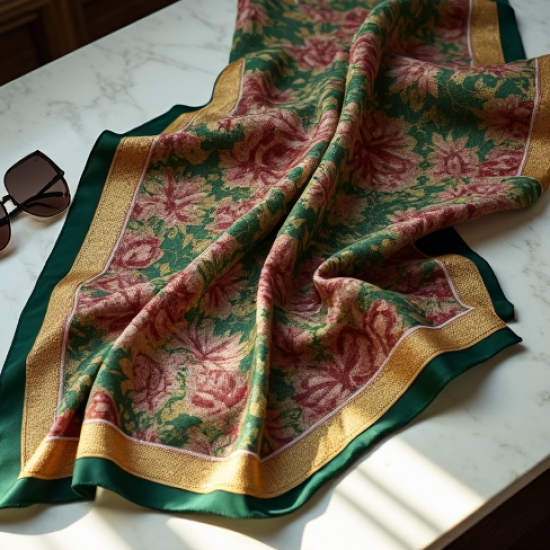 Women's Oversized Silk Scarf