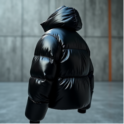 Women's Bold Shoulder Puffer Jacket