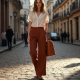 Women's Hipster Wide Leg Pants