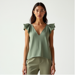 Women's Flutter Sleeve Tank