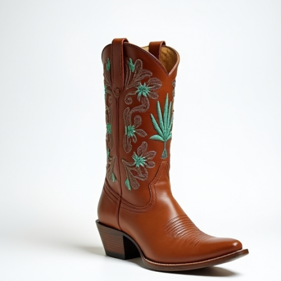 Women's Embroidered Cowboy Boot