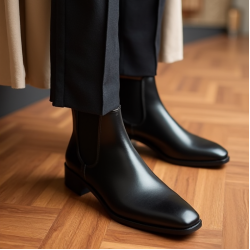 Women's Square Block Heel Bootie