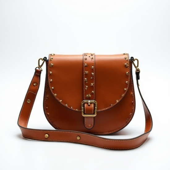 Women's Embellished Saddle Bag