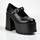 Women's Buckle Strap Platform Mary Jane