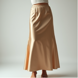 Women's Bias Cut Fishtail Skirt