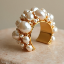 Women's Freshwater Pearl Cuff