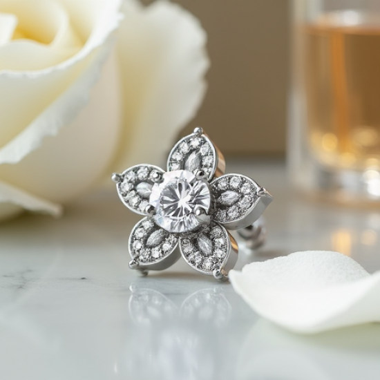 Flower Stud Earrings