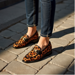 Women's Leopard Print Loafer