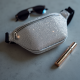 Women's Rhinestone Belt Bag