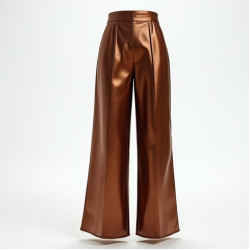 Women's Bronze Wide-Leg Culottes