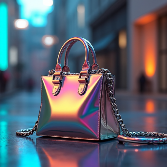 Women's Holographic Mini Bag