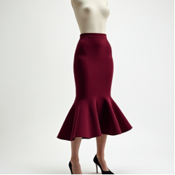 Women's Trumpet Hem Pencil Skirt
