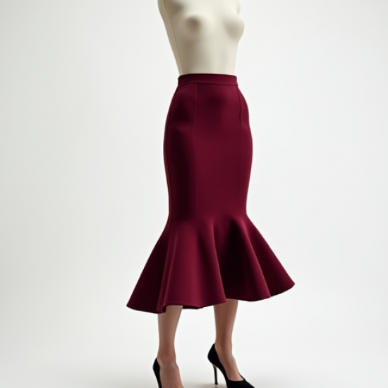 Women's Trumpet Hem Pencil Skirt