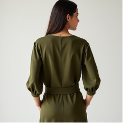 Women's Dolman Sleeve Wrap Top