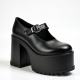 Women's Buckle Strap Platform Mary Jane