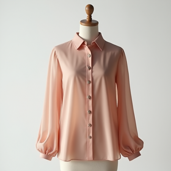 Women's Transparent Chiffon Shirt