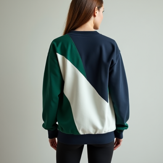 Women's Panelled Sweatshirt