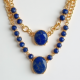 Women's Gemstone & Chain Layered Necklace