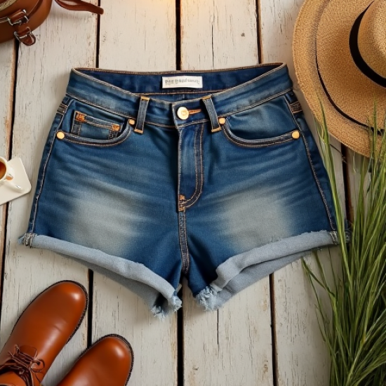 Women's Low Waist Denim Shorts
