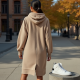 Women's Sporty Luxe Hoodie Dress