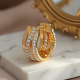 Women's Double Hoop Earrings