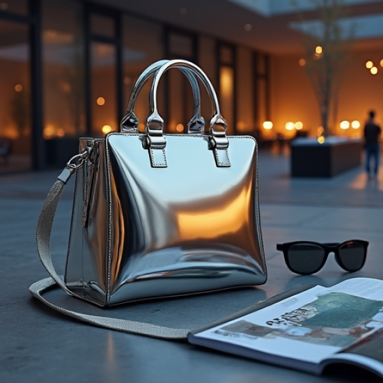 Women's Chrome Mini Tote