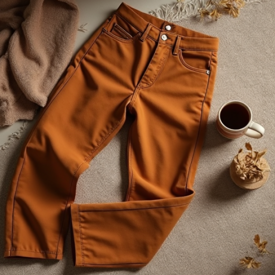 Women's Caramel Relaxed Jeans